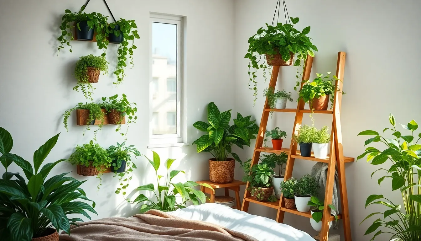 How to Create a Dreamy Bedroom with Lots of Plants (+ Best Plant Ideas for Sleep) 4 How to Create a Dreamy Bedroom with Lots of Plants (+ Best Plant Ideas for Sleep) 3