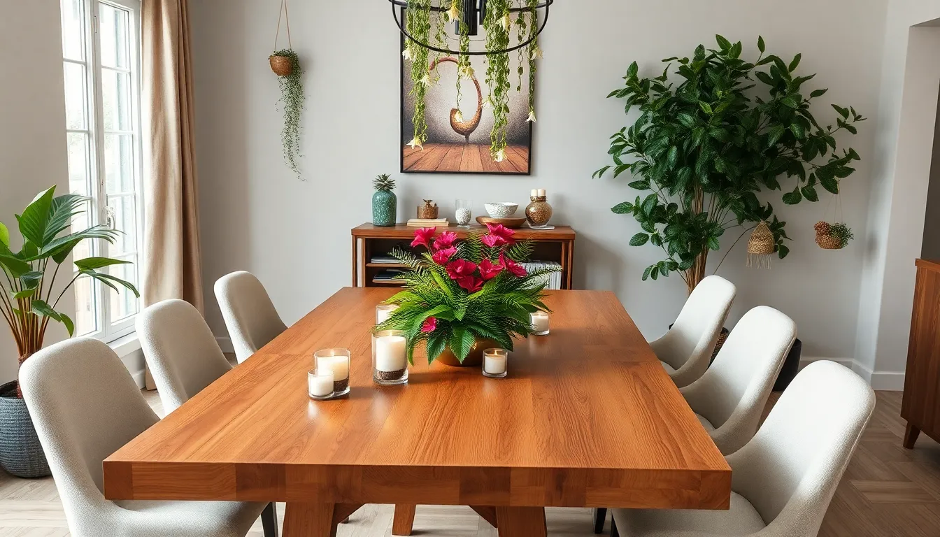 15 Best Plants for Your Dining Room + Design Tips That Actually Work 4 15 Best Plants for Your Dining Room + Design Tips That Actually Work 3