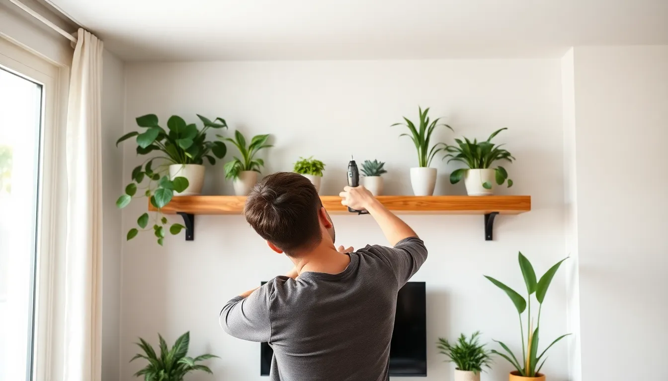 15 Floating Shelf with Plants Ideas That'll Transform Your Small Space Into a Green Oasis 3