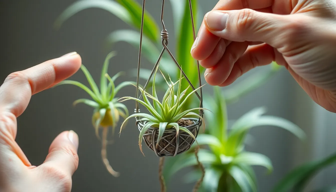DIY Hanging Air Plants: 5 Easy Ways to Create Stunning Displays at Home 4 DIY Hanging Air Plants: 5 Easy Ways to Create Stunning Displays at Home 3