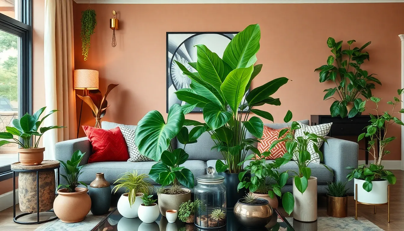 15 Indoor Plants Decor Ideas That Will Transform Your Living Room Into a Green Oasis 3