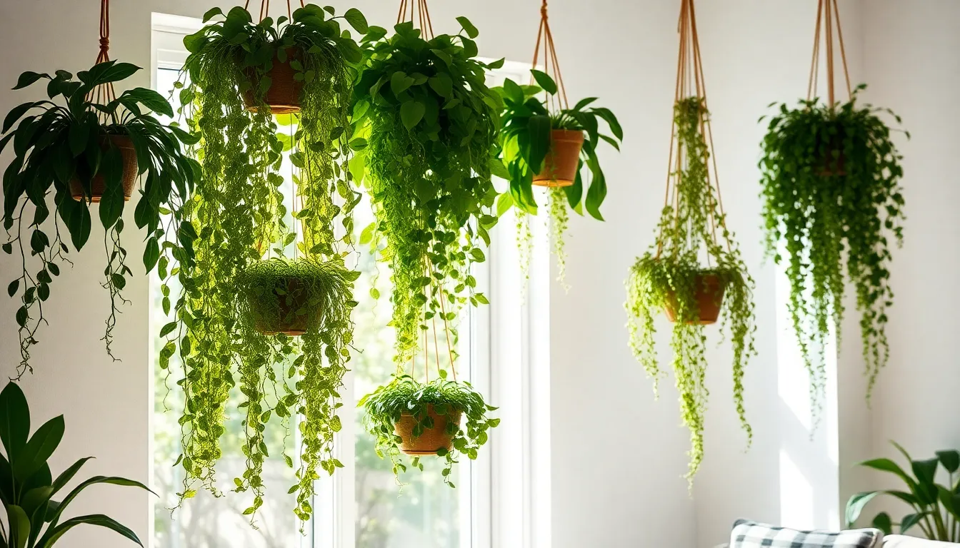 11 Best Living Room Hanging Plants That Transform Any Space (+ Care Tips) 4 11 Best Living Room Hanging Plants That Transform Any Space (+ Care Tips) 3