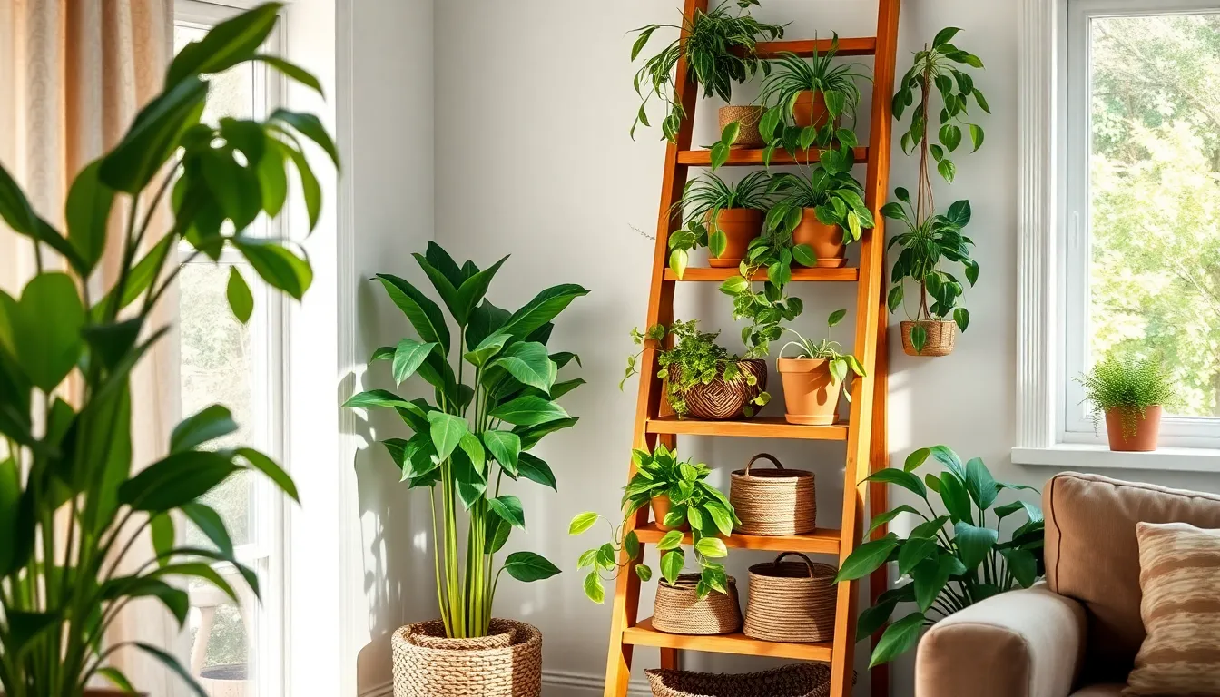 15 Genius Living Room Plants Decor Ideas That Make Small Spaces Look Bigger 4 15 Genius Living Room Plants Decor Ideas That Make Small Spaces Look Bigger 3