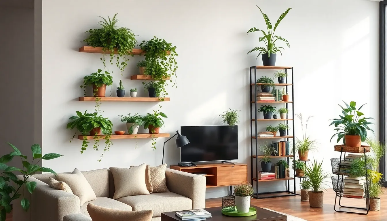 25 Stunning Living Room With Plants Ideas to Transform Your Space 3