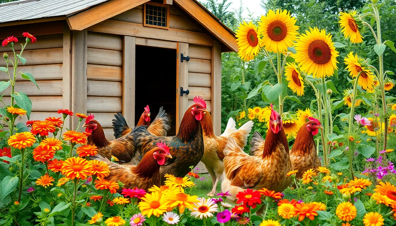Best Plants for Chicken Coop: 20+ Herbs, Flowers & Trees That Keep Hens Happy 4 Best Plants for Chicken Coop: 20+ Herbs, Flowers & Trees That Keep Hens Happy 3