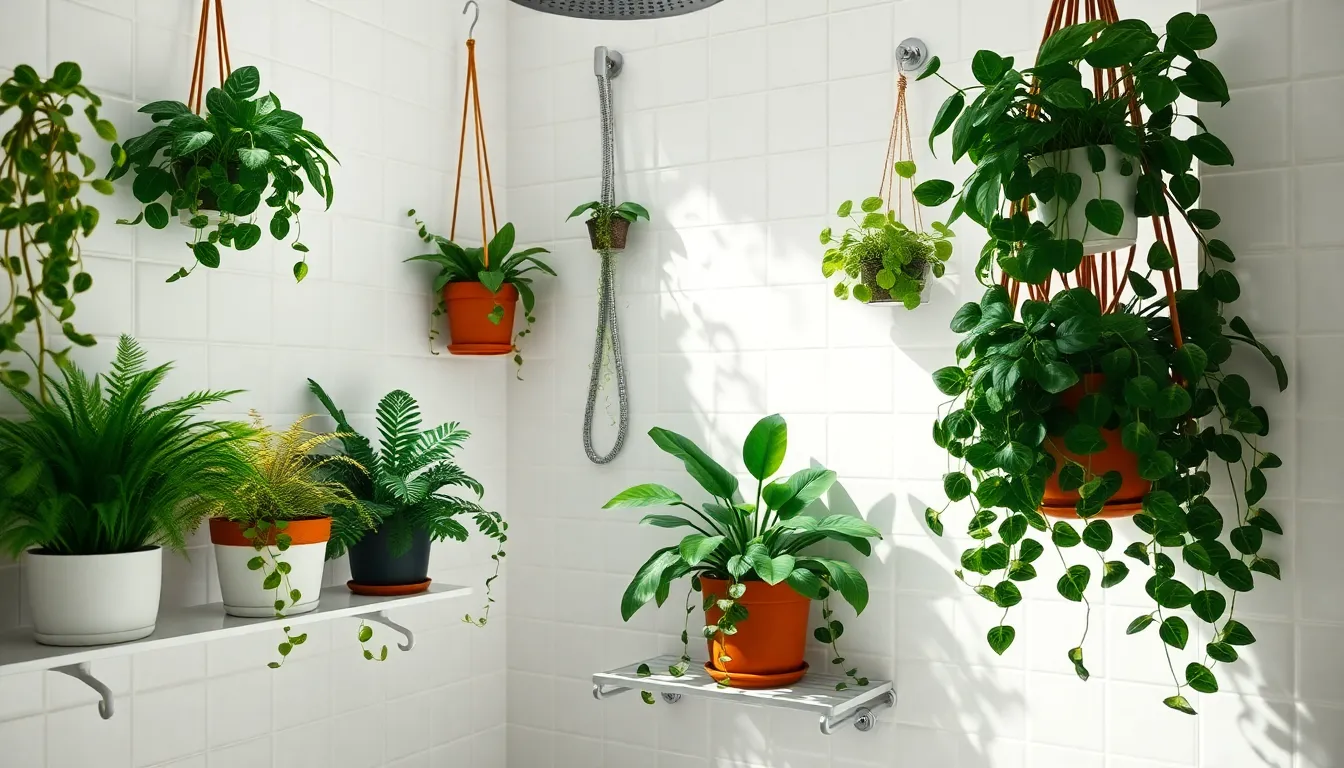 15 Amazing Plants in Shower Ideas to Transform Your Bathroom Into a Spa Oasis 4 15 Amazing Plants in Shower Ideas to Transform Your Bathroom Into a Spa Oasis 3
