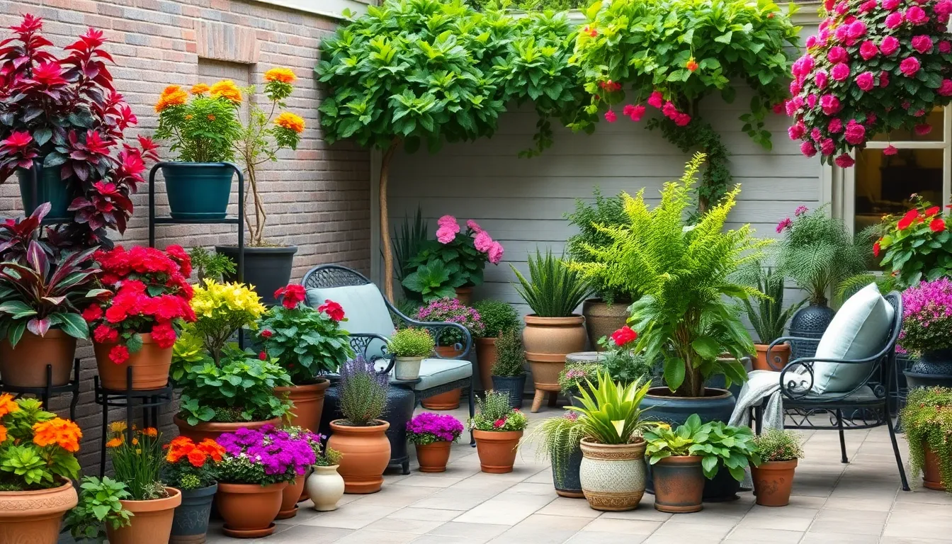 Transform Your Outdoor Patio with Stunning Pot Plants: Complete Guide 4 Transform Your Outdoor Patio with Stunning Pot Plants: Complete Guide 3