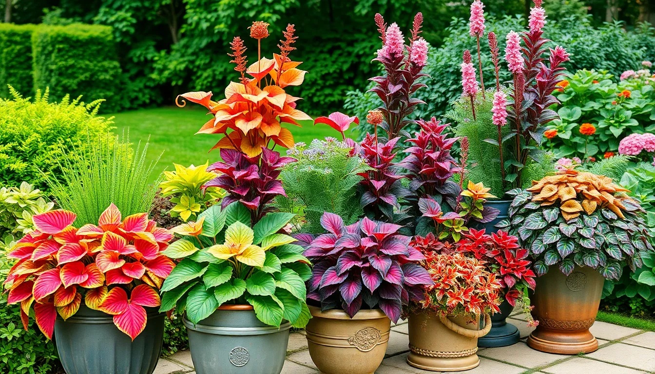 25 Shade Planter Ideas: Best Container Plants for Dark Spots 4 25 Shade Planter Ideas: Best Container Plants for Dark Spots 3
