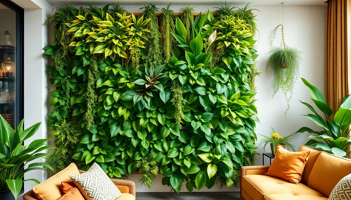 How to Create a Stunning Wall of Plants Indoor: Complete DIY Guide for Every Budget 4 How to Create a Stunning Wall of Plants Indoor: Complete DIY Guide for Every Budget 3