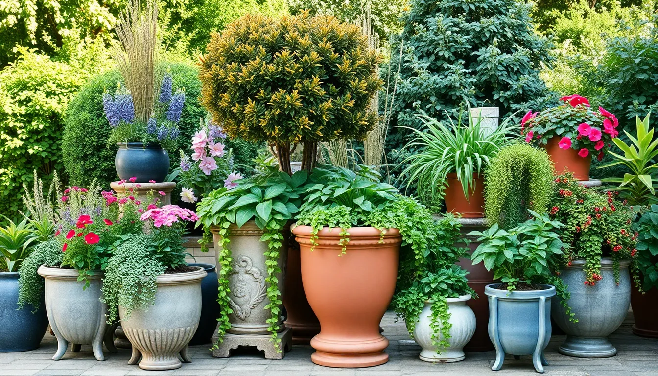 25 Big Pots for Plants Ideas Outdoor: Transform Your Space with Large Planters 6 25 Big Pots for Plants Ideas Outdoor: Transform Your Space with Large Planters 5