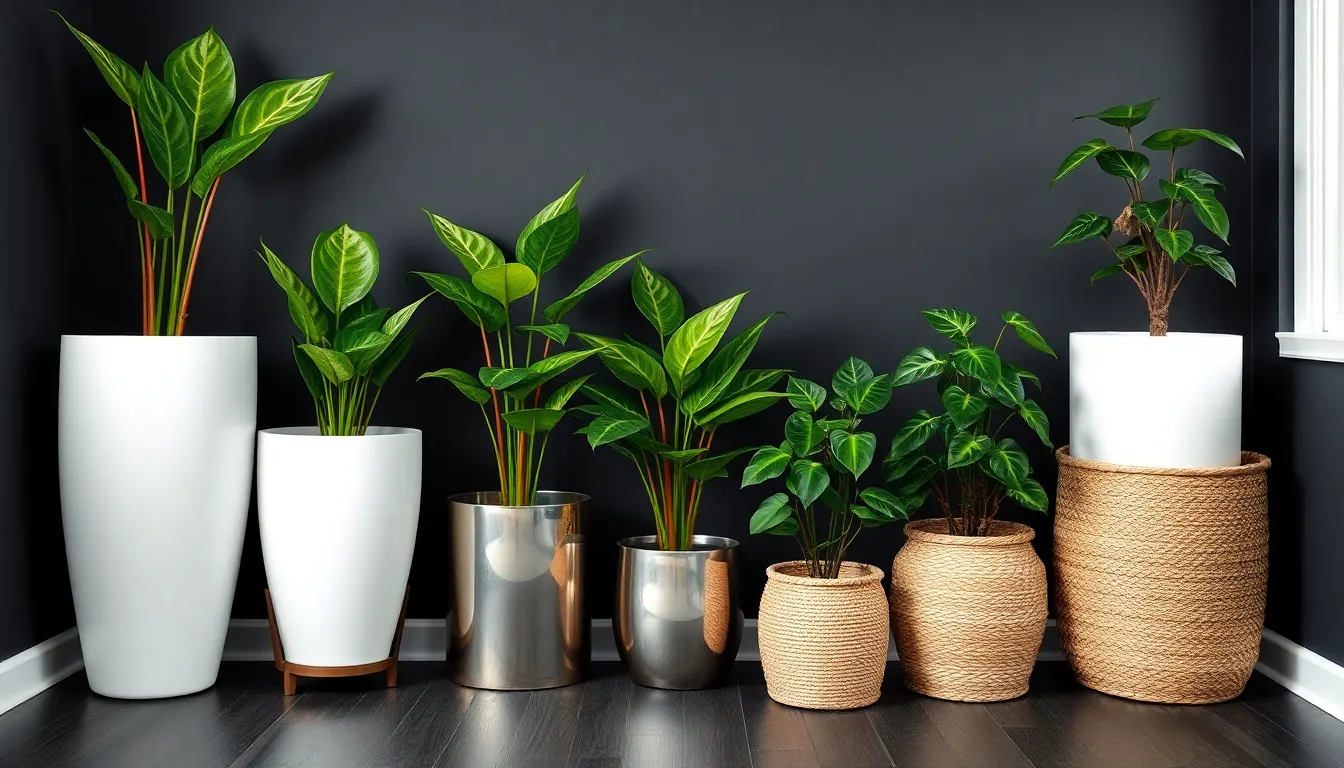 Black Room with Plants: 7 Stunning Design Ideas That Transform Your Space 5