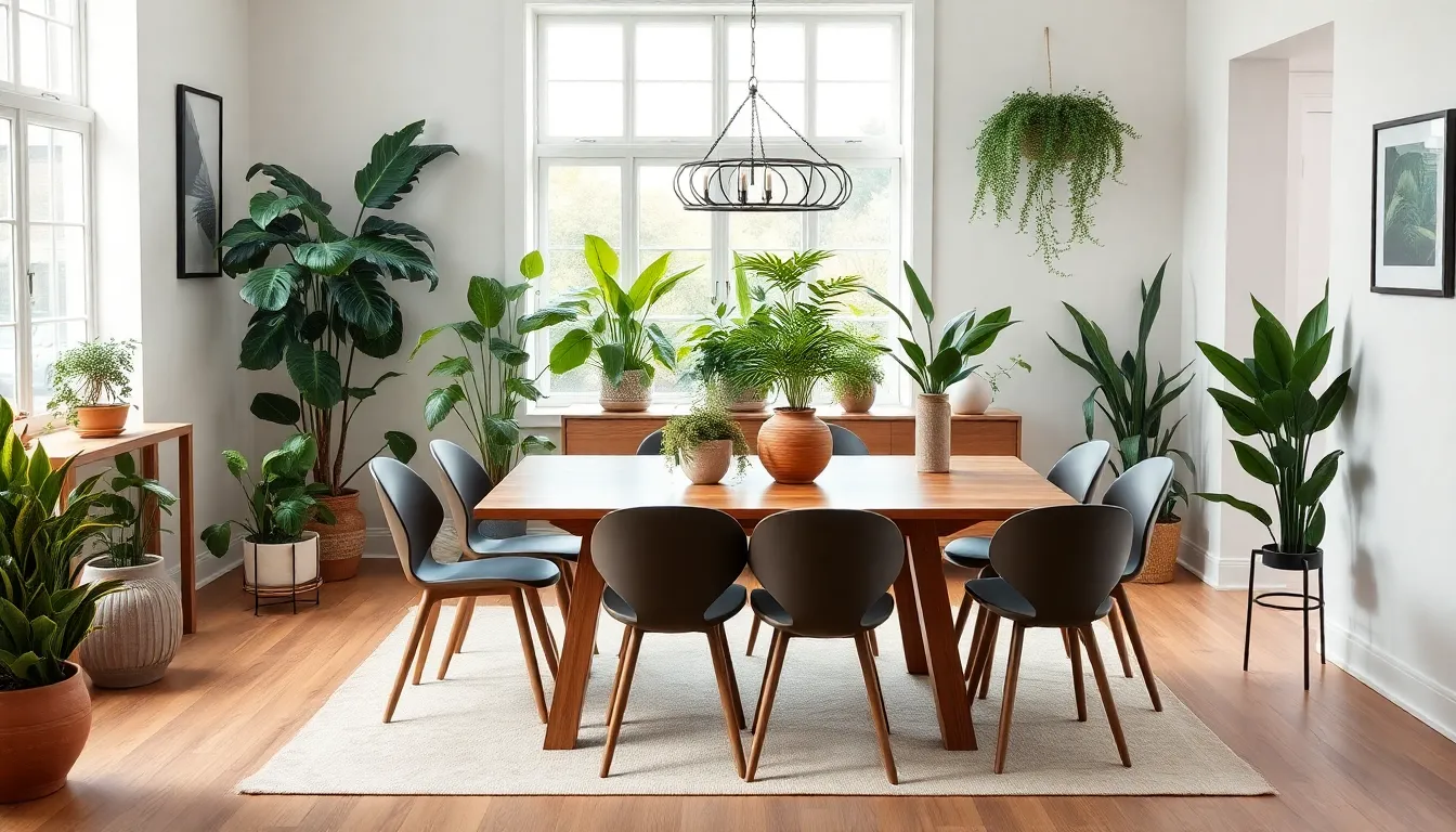 15 Best Plants for Your Dining Room + Design Tips That Actually Work 6 15 Best Plants for Your Dining Room + Design Tips That Actually Work 5