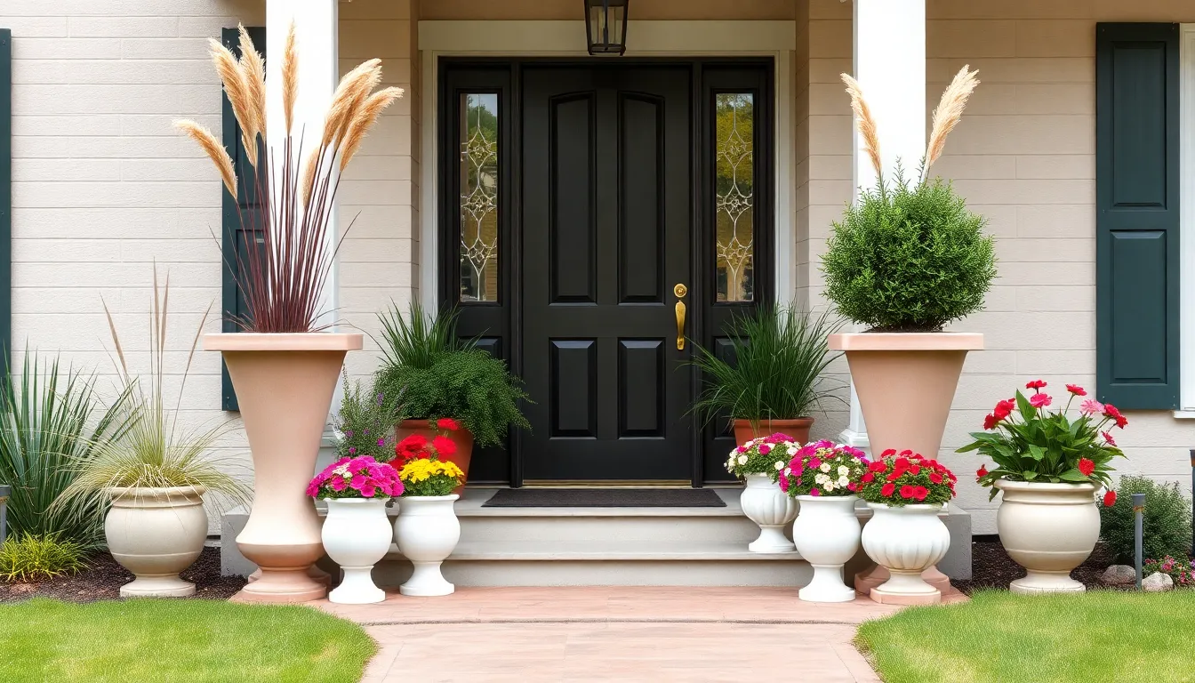Front Yard Potted Plants: Transform Your Home's Curb Appeal on Any Budget 6 Front Yard Potted Plants: Transform Your Home's Curb Appeal on Any Budget 5
