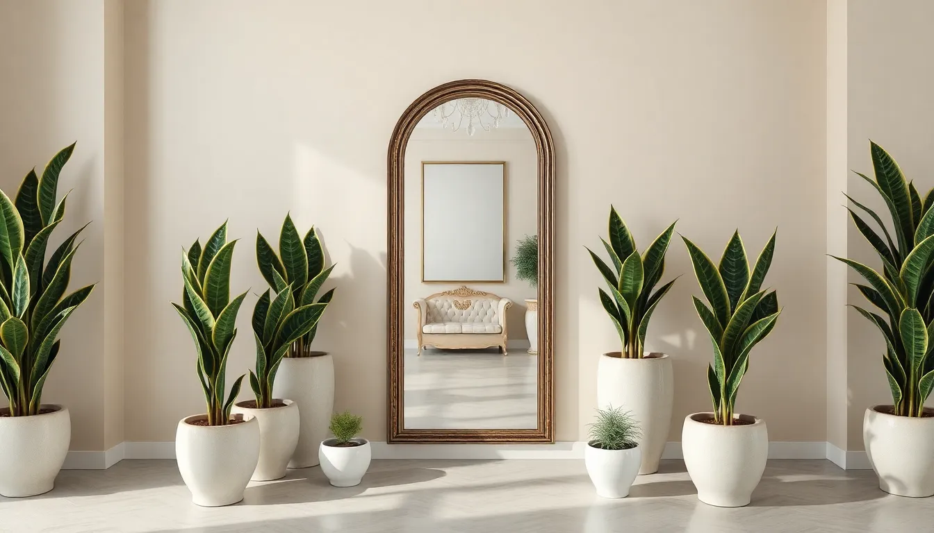 Mirror With Plants Around It: 7 Stunning Ways to Transform Your Space 6 Mirror With Plants Around It: 7 Stunning Ways to Transform Your Space 5
