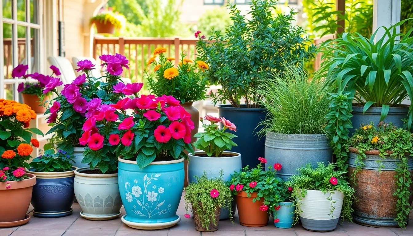 Complete Guide to Growing Beautiful Outside Plants in Pots: Tips & Best Practices 6 Complete Guide to Growing Beautiful Outside Plants in Pots: Tips & Best Practices 5