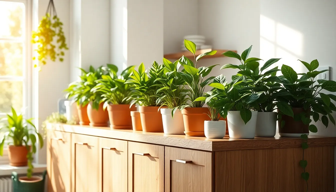 How to Style Plants Above Kitchen Cabinets: 15 Best Low-Maintenance Ideas 6 How to Style Plants Above Kitchen Cabinets: 15 Best Low-Maintenance Ideas 5