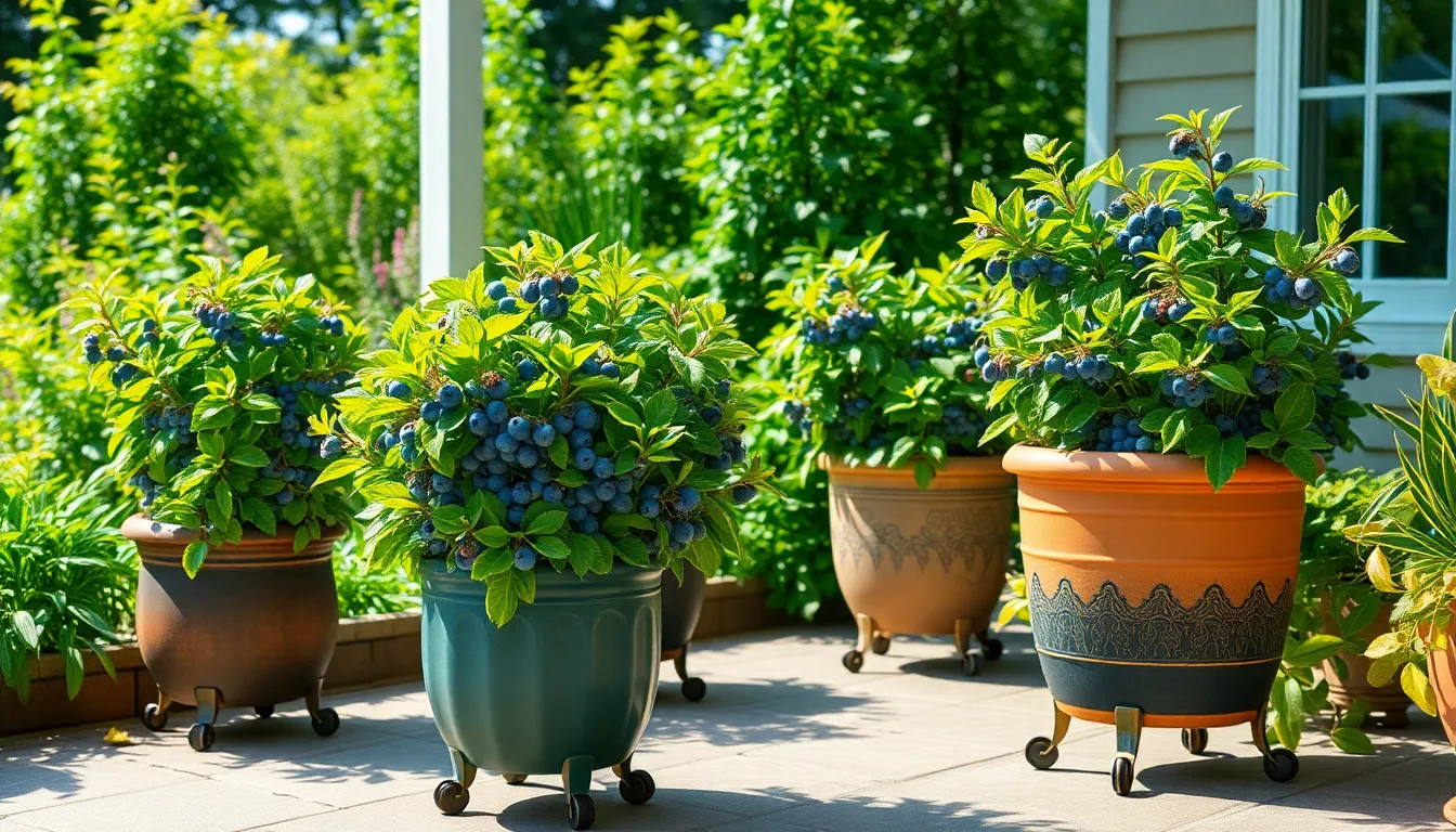 How to Grow Blueberry Plants in Pots: Complete Container Gardening Guide 8 How to Grow Blueberry Plants in Pots: Complete Container Gardening Guide 7
