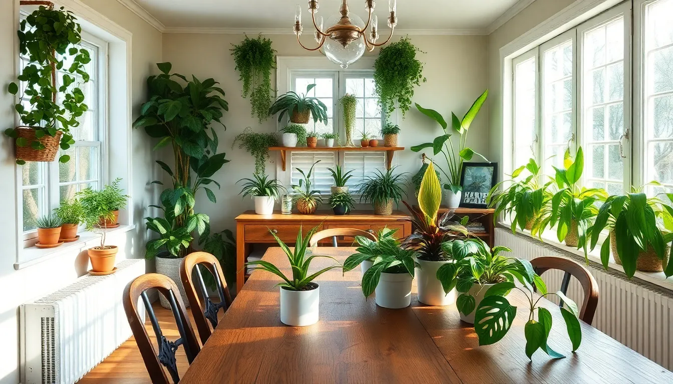 15 Best Plants for Your Dining Room + Design Tips That Actually Work 8 15 Best Plants for Your Dining Room + Design Tips That Actually Work 7