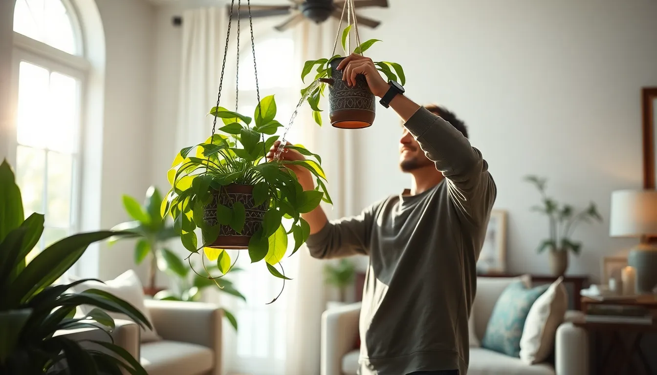 15 Best Hanging Plants for Indoor Living Rooms That Transform Your Space 8 15 Best Hanging Plants for Indoor Living Rooms That Transform Your Space 7