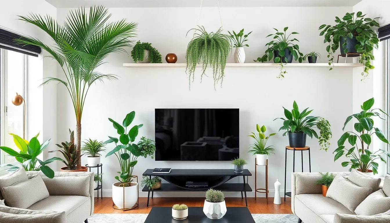 15 Indoor Plants Decor Ideas That Will Transform Your Living Room Into a Green Oasis 7