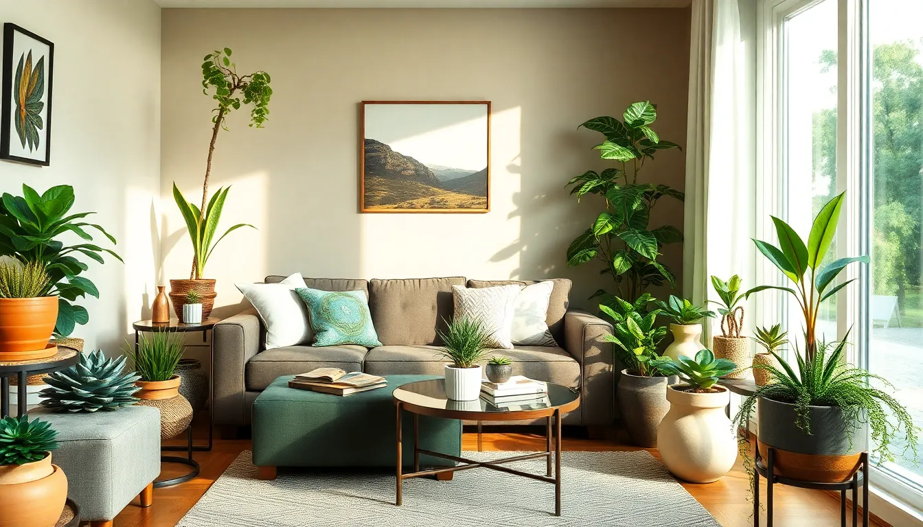 15 Genius Living Room Plants Decor Ideas That Make Small Spaces Look Bigger 8 15 Genius Living Room Plants Decor Ideas That Make Small Spaces Look Bigger 7