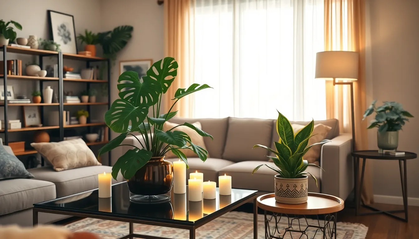 Transform Your Living Room with 15 Stunning Plant Decor Ideas That Actually Work 8 Transform Your Living Room with 15 Stunning Plant Decor Ideas That Actually Work 7