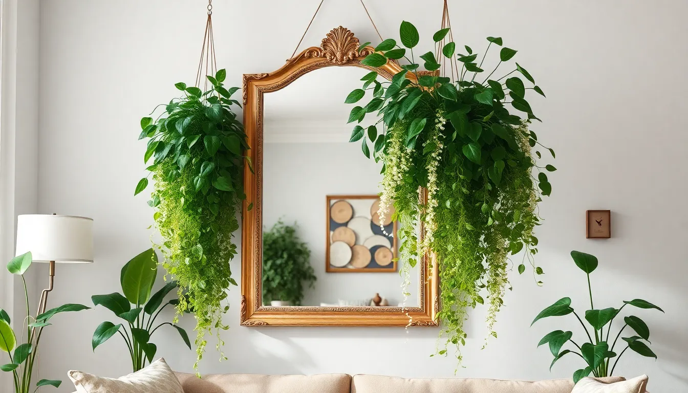 Mirror With Plants Around It: 7 Stunning Ways to Transform Your Space 8 Mirror With Plants Around It: 7 Stunning Ways to Transform Your Space 7