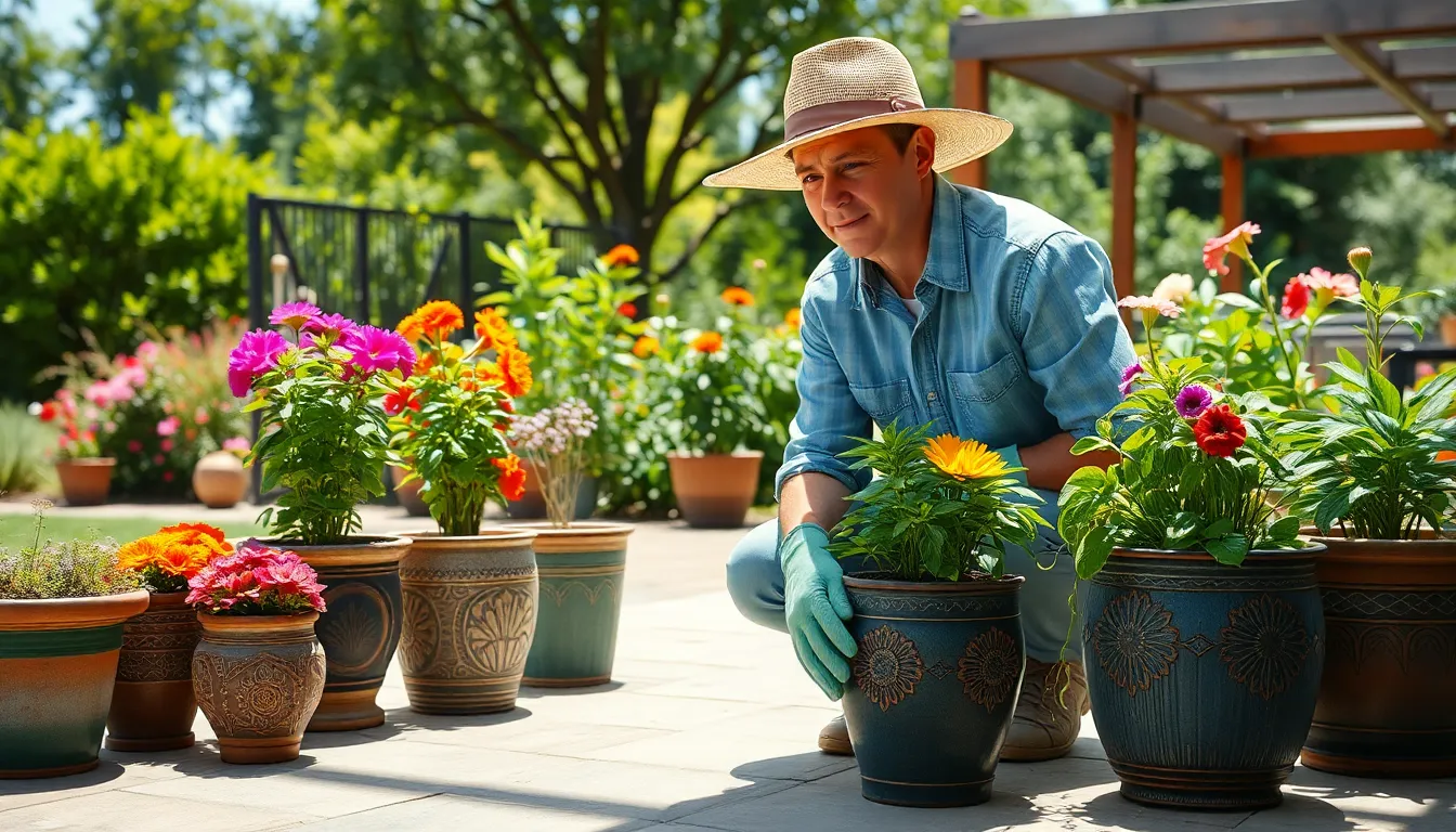 Complete Guide to Growing Outdoor Plants in Pots: Tips for Thriving Container Gardens 7