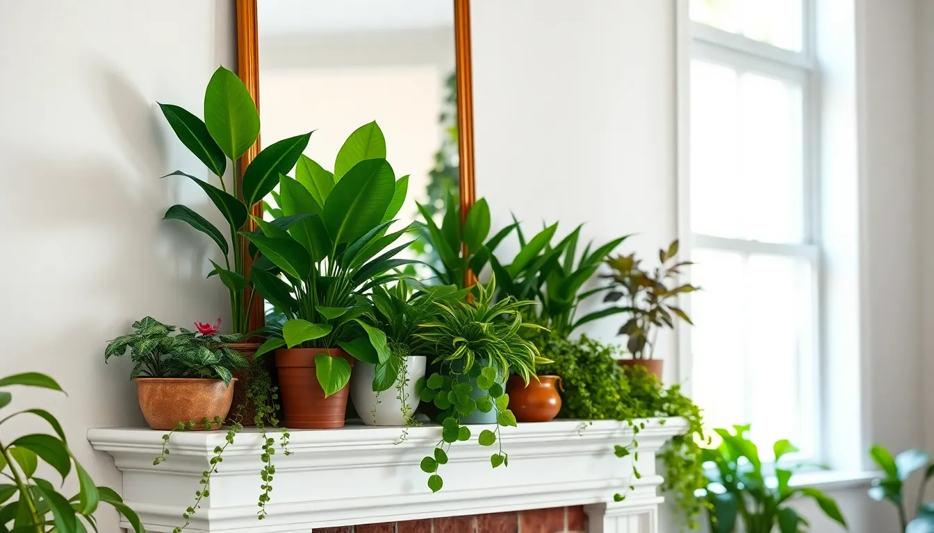 7 Best Plants for Fireplace Mantle Display: Heat-Resistant Decor Ideas 8 7 Best Plants for Fireplace Mantle Display: Heat-Resistant Decor Ideas 7