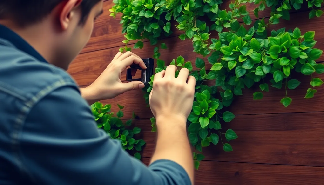 Transform Your Space: 10 Stunning Artificial Wall Plants Decor Ideas That Look Real 9