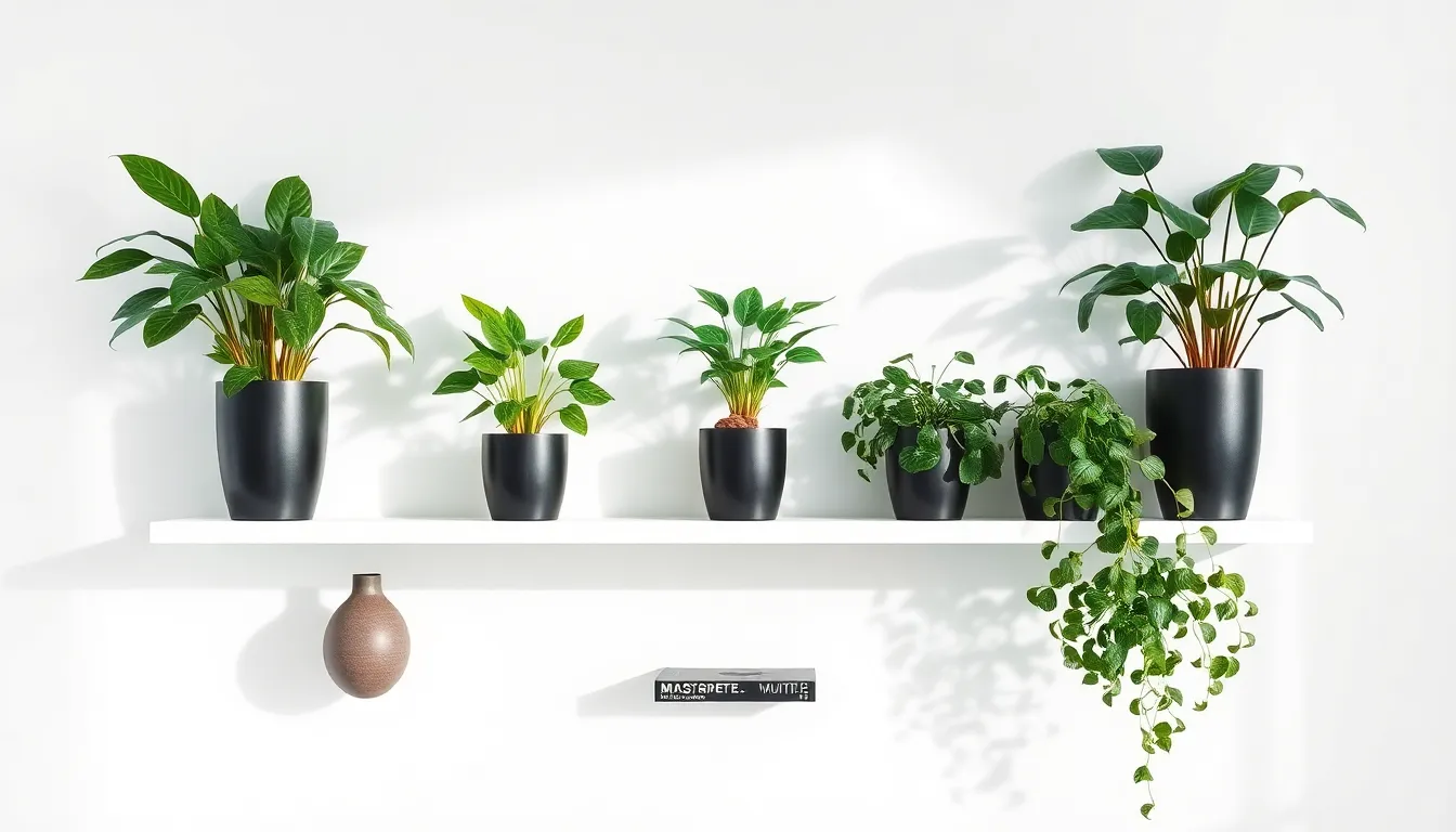 15 Floating Shelf with Plants Ideas That'll Transform Your Small Space Into a Green Oasis 9