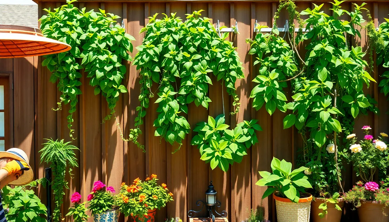 How to Hang Plants on Fence: Transform Your Boring Fence Into a Living Wall 10 How to Hang Plants on Fence: Transform Your Boring Fence Into a Living Wall 9