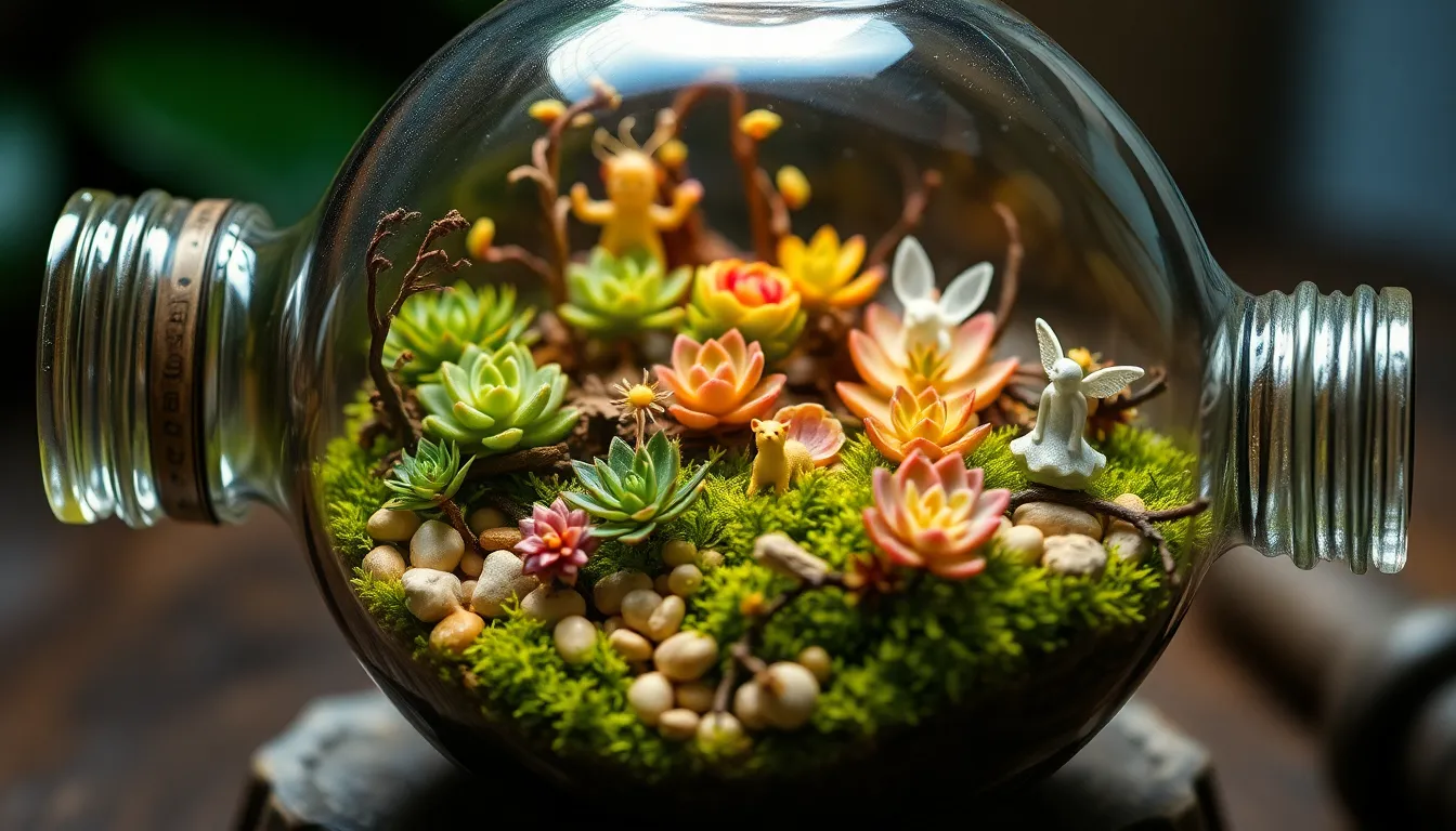25 Creative Plants in Bottles Ideas That'll Transform Your Home Into a Green Paradise 10 25 Creative Plants in Bottles Ideas That'll Transform Your Home Into a Green Paradise 9