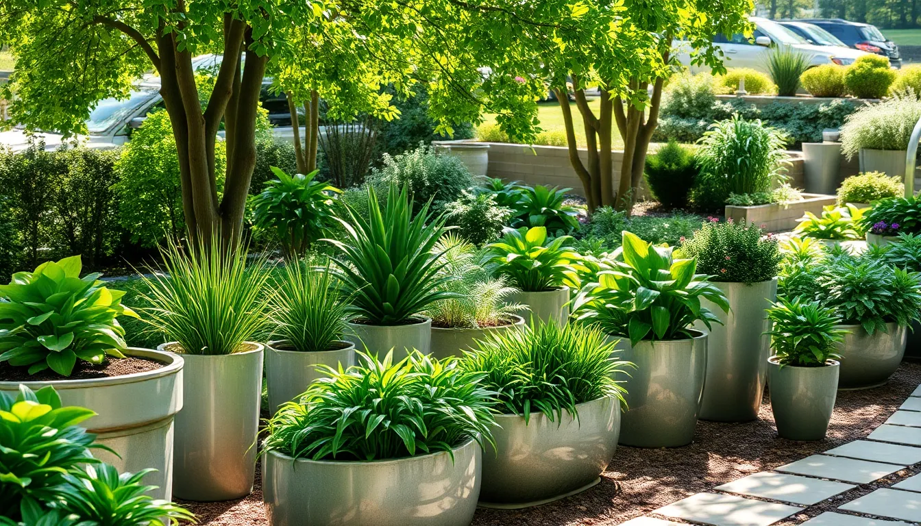 25 Shade Planter Ideas: Best Container Plants for Dark Spots 10 25 Shade Planter Ideas: Best Container Plants for Dark Spots 9