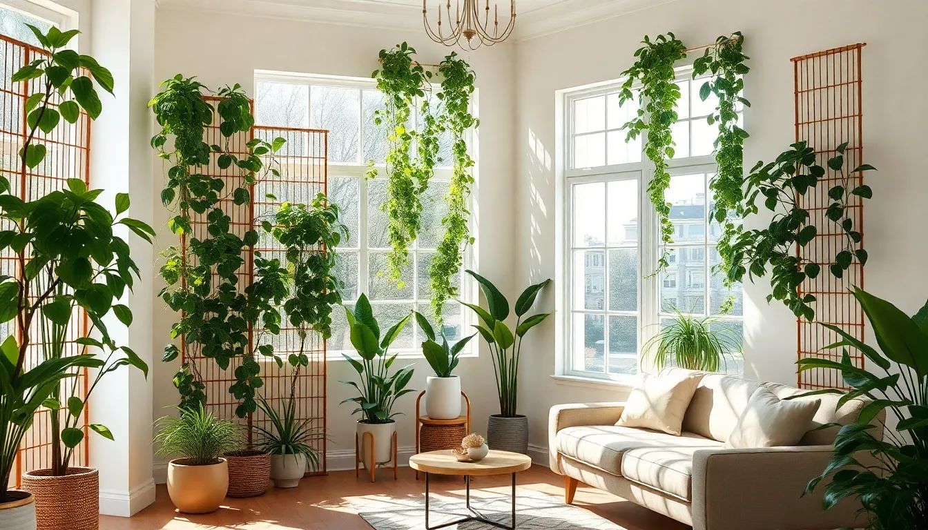 15 Stunning Indoor Vining Plant Ideas to Transform Any Room in Your Home 10 15 Stunning Indoor Vining Plant Ideas to Transform Any Room in Your Home 9