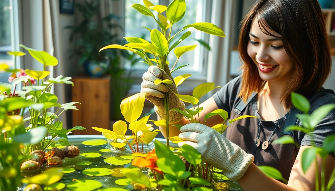 DIY Indoor Water Plants: 15 Easy Ways to Create Your Perfect Water Garden 10 DIY Indoor Water Plants: 15 Easy Ways to Create Your Perfect Water Garden 9