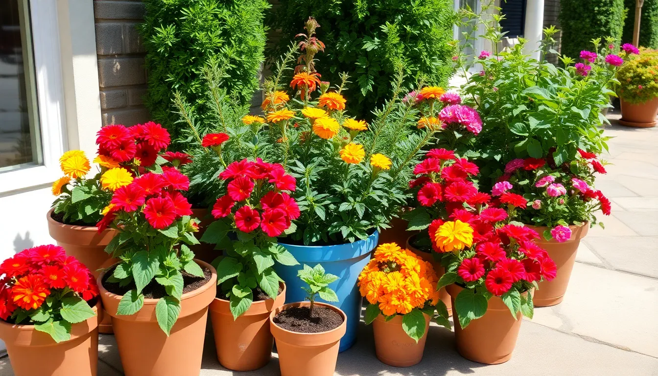 Complete Guide to Landscaping with Potted Plants: Transform Any Space Into a Garden 12 Complete Guide to Landscaping with Potted Plants: Transform Any Space Into a Garden 11