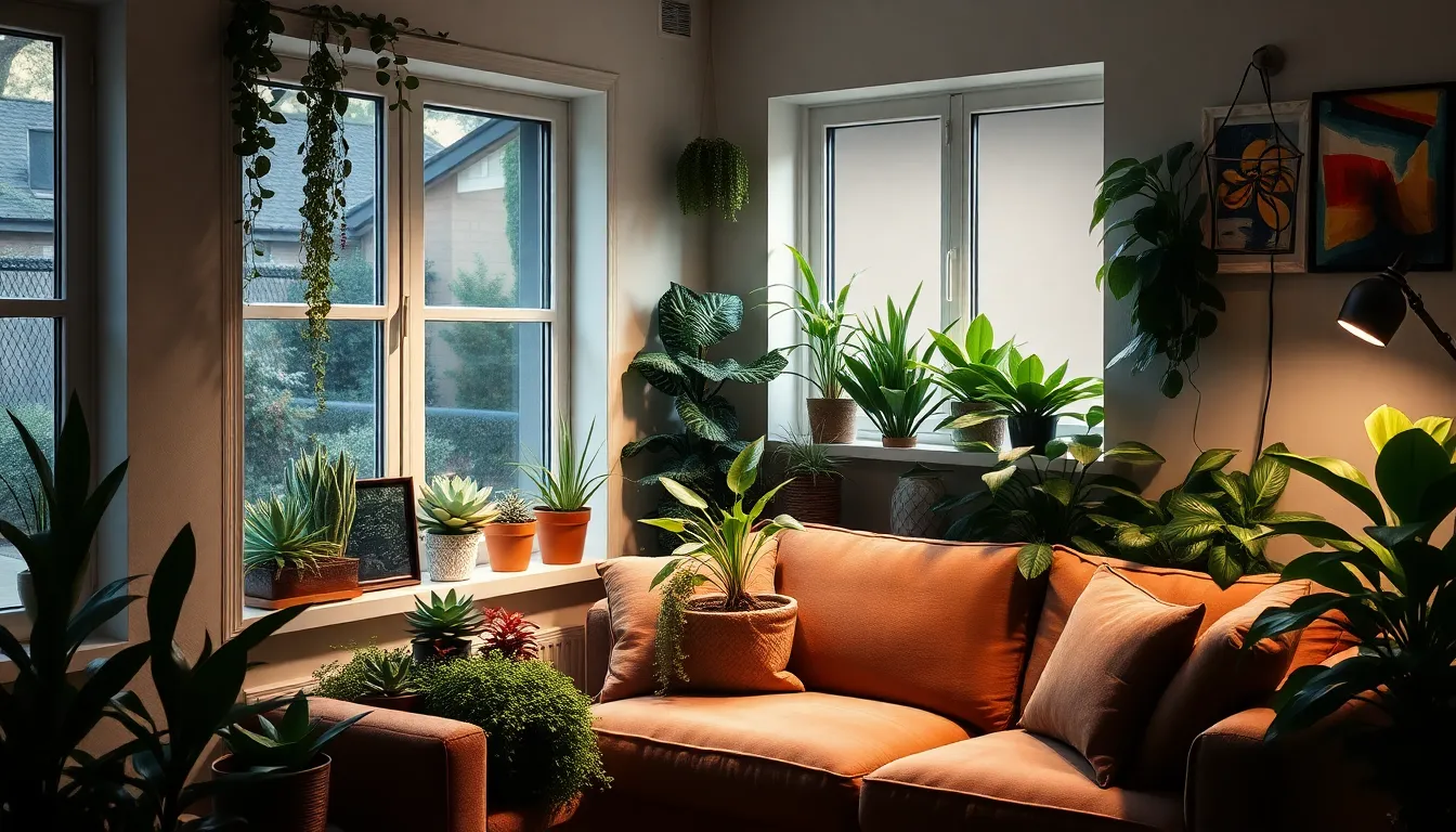 15 Genius Living Room Plants Decor Ideas That Make Small Spaces Look Bigger 12 15 Genius Living Room Plants Decor Ideas That Make Small Spaces Look Bigger 11