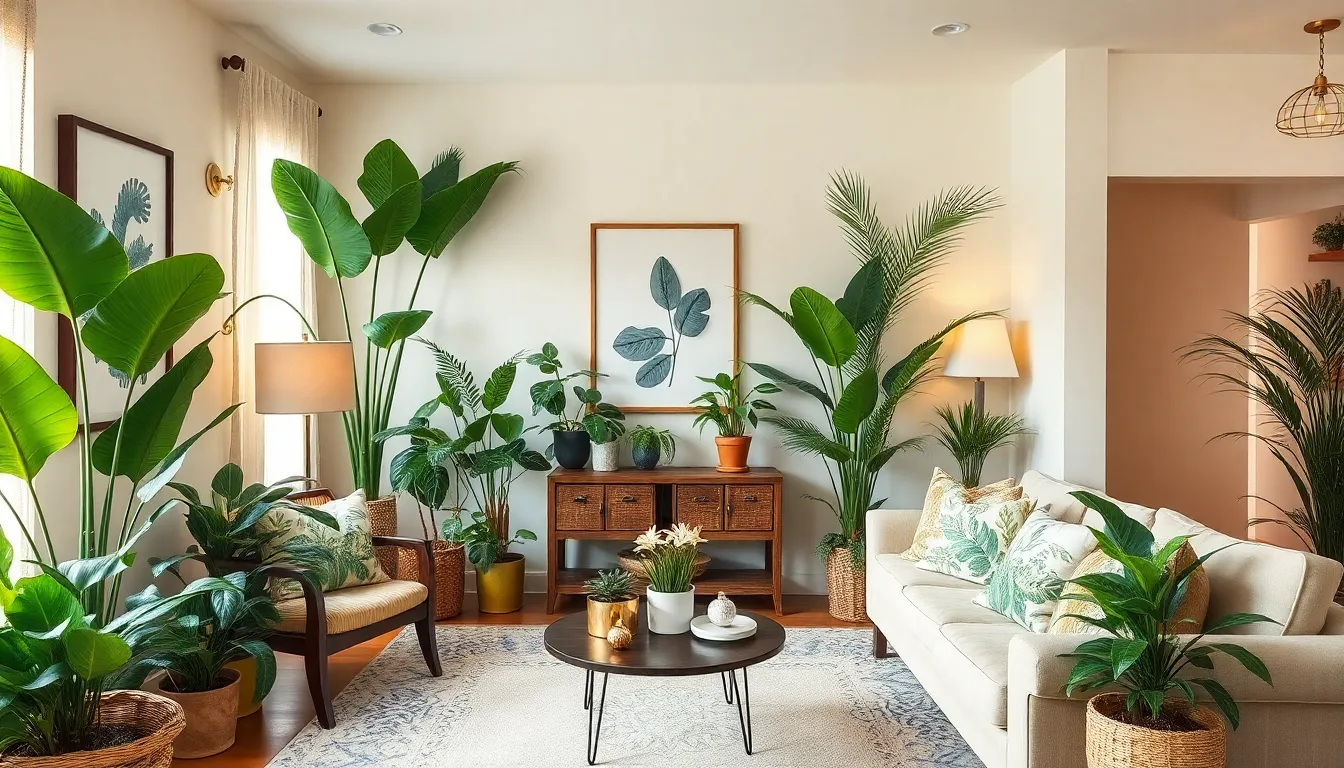 Transform Your Living Room with 15 Stunning Plant Decor Ideas That Actually Work 12 Transform Your Living Room with 15 Stunning Plant Decor Ideas That Actually Work 11