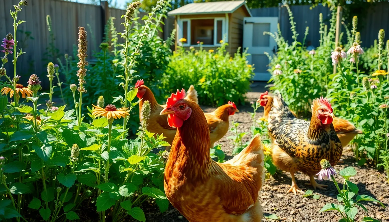 Best Plants for Chicken Coop: 20+ Herbs, Flowers & Trees That Keep Hens Happy 12 Best Plants for Chicken Coop: 20+ Herbs, Flowers & Trees That Keep Hens Happy 11