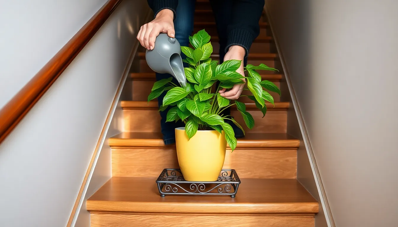 15 Best Plants for Indoor Stairs That Transform Your Staircase Into a Green Oasis 12 15 Best Plants for Indoor Stairs That Transform Your Staircase Into a Green Oasis 11