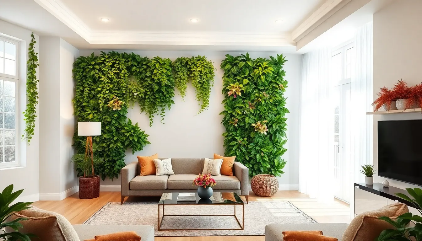 Transform Your Space: 10 Stunning Artificial Wall Plants Decor Ideas That Look Real 13