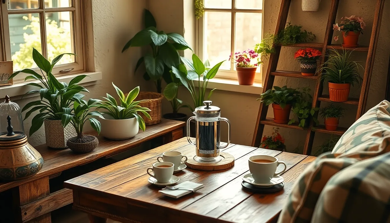 Coffee and Plants Aesthetic: 15 Cozy Ways to Create Your Dream Instagram Corner 14 Coffee and Plants Aesthetic: 15 Cozy Ways to Create Your Dream Instagram Corner 13