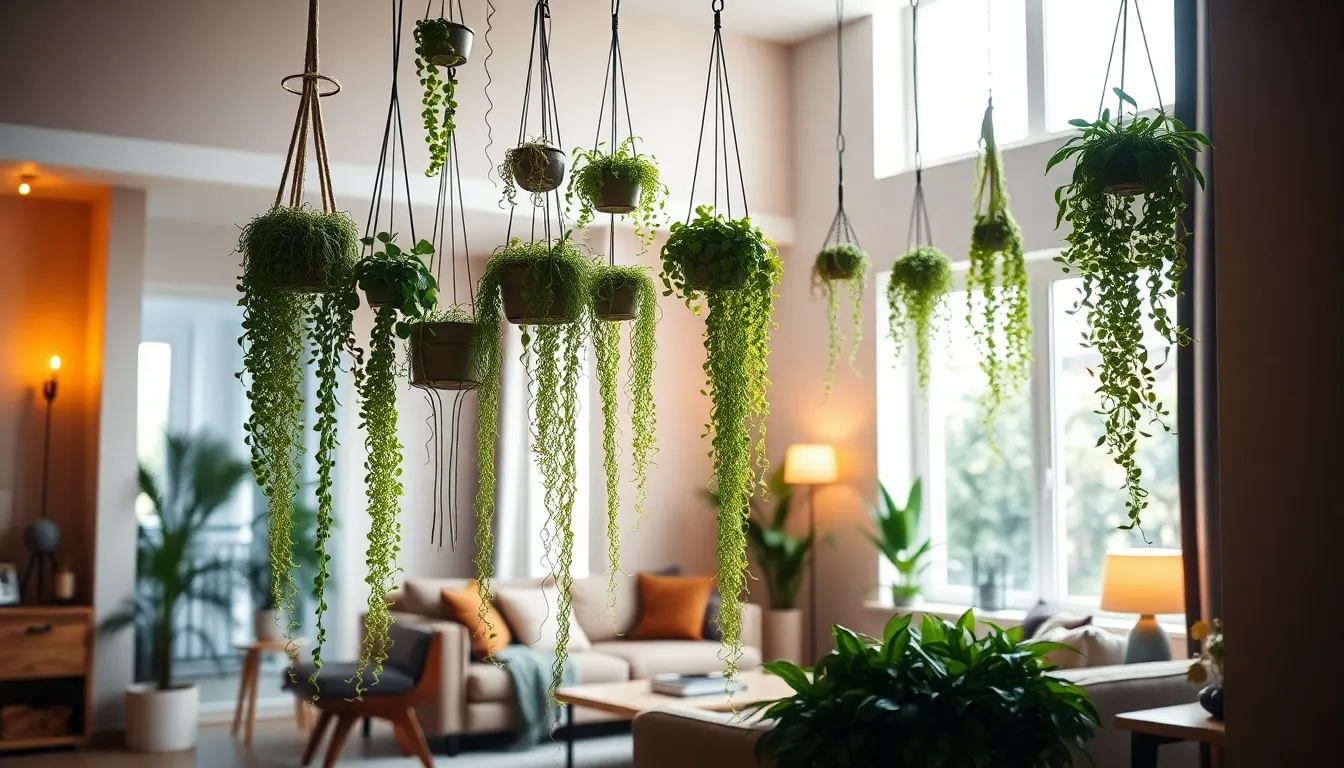 11 Best Living Room Hanging Plants That Transform Any Space (+ Care Tips) 14 11 Best Living Room Hanging Plants That Transform Any Space (+ Care Tips) 13