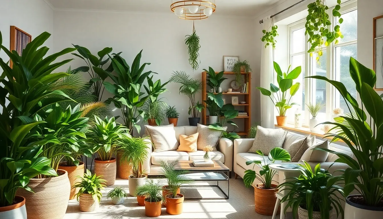 Transform Your Living Room with 15 Stunning Plant Decor Ideas That Actually Work 14 Transform Your Living Room with 15 Stunning Plant Decor Ideas That Actually Work 13