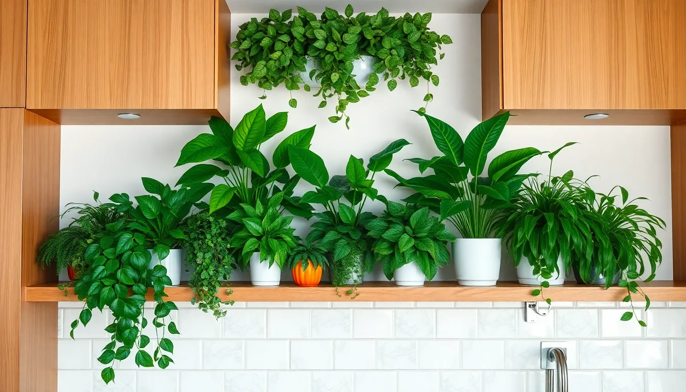 How to Style Plants Above Kitchen Cabinets: 15 Best Low-Maintenance Ideas 14 How to Style Plants Above Kitchen Cabinets: 15 Best Low-Maintenance Ideas 13