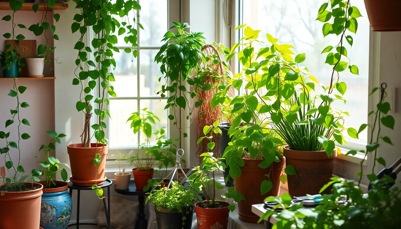 15 Stunning Indoor Vining Plant Ideas to Transform Any Room in Your Home 14 15 Stunning Indoor Vining Plant Ideas to Transform Any Room in Your Home 13