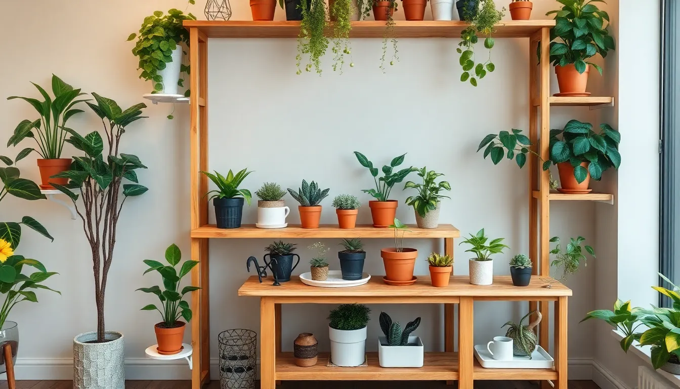 Wood Stand for Plants: Complete Guide to Choosing the Perfect Indoor Garden Display 14 Wood Stand for Plants: Complete Guide to Choosing the Perfect Indoor Garden Display 13
