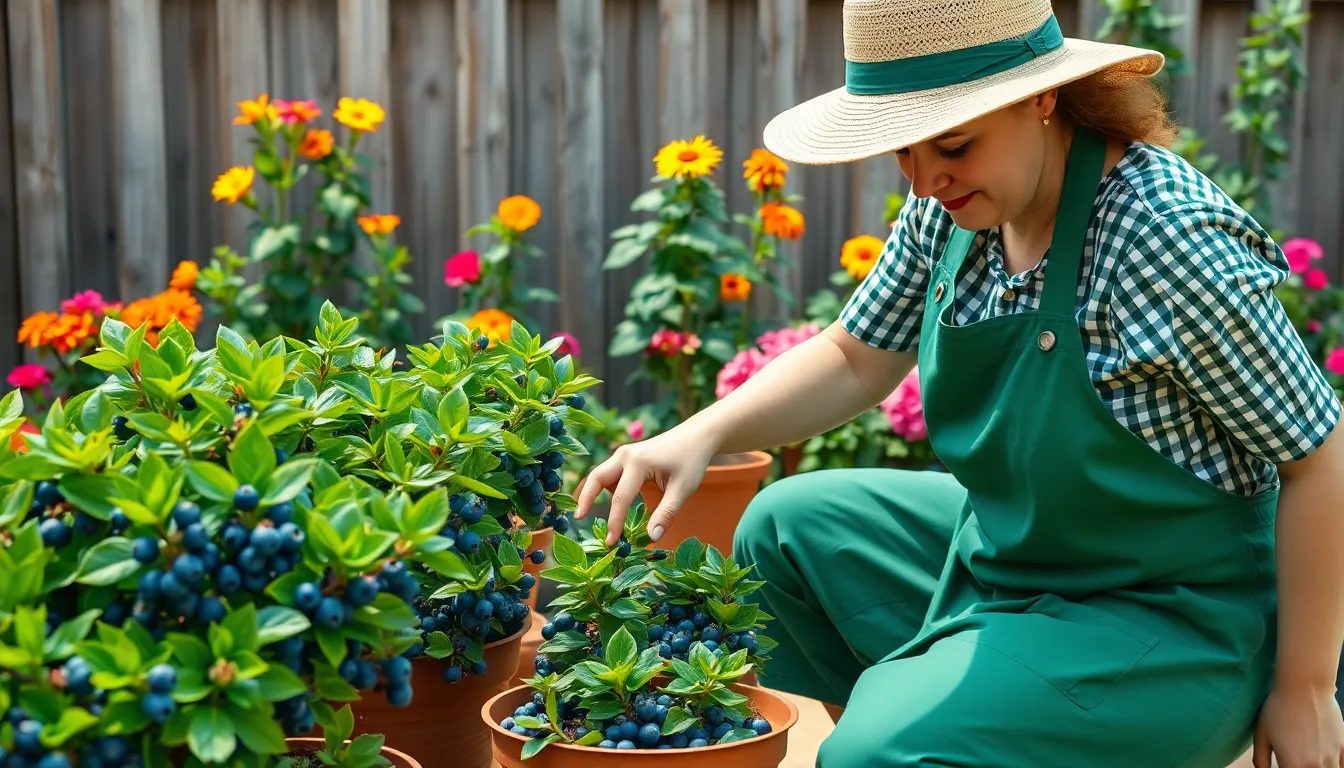 How to Grow Blueberry Plants in Pots: Complete Container Gardening Guide 16 How to Grow Blueberry Plants in Pots: Complete Container Gardening Guide 15