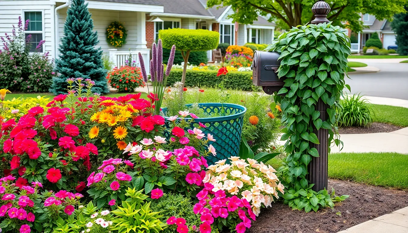 Best Plants Around Mailbox Post: Easy Ideas for Beautiful Curb Appeal 15
